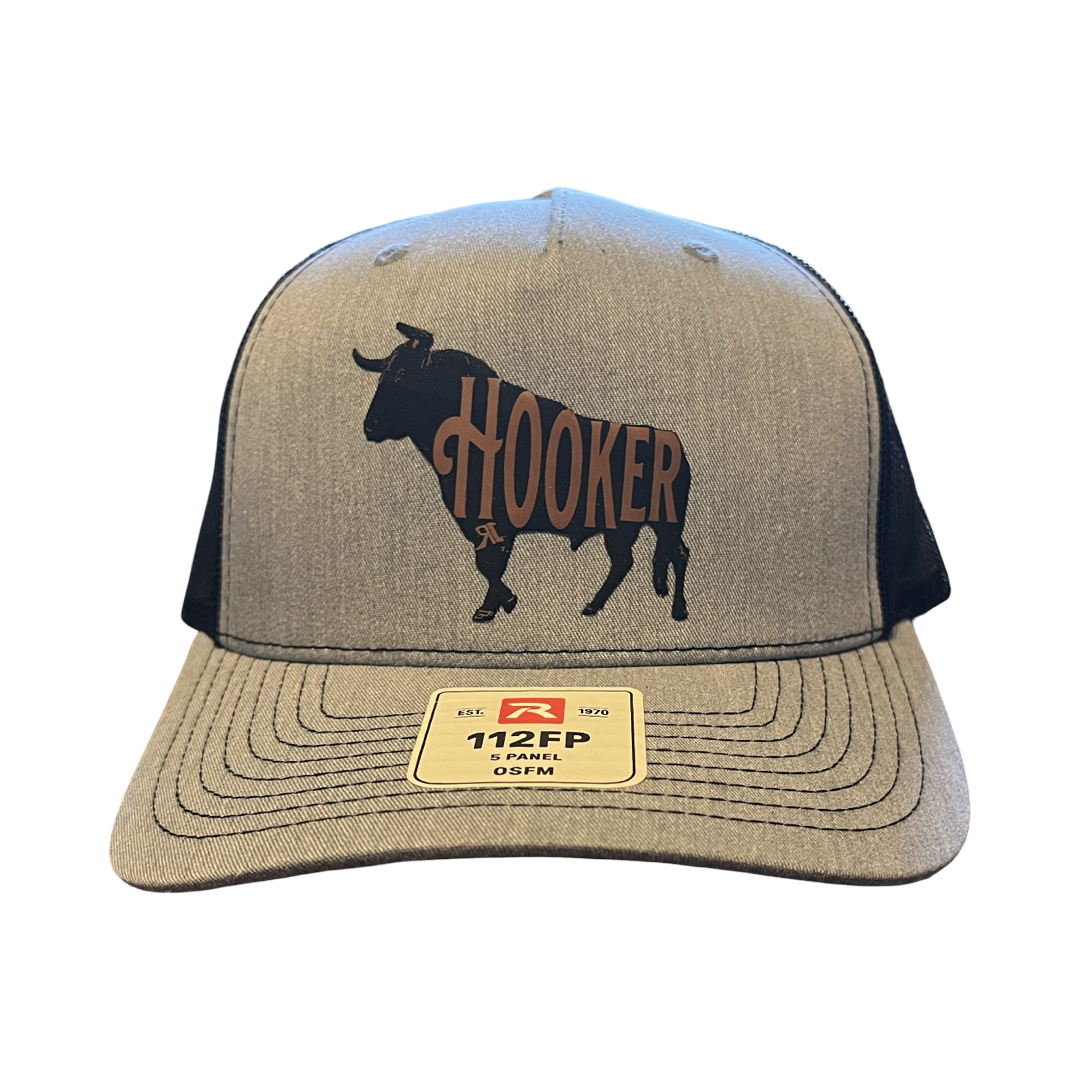 Hooker Cap Gray/Black