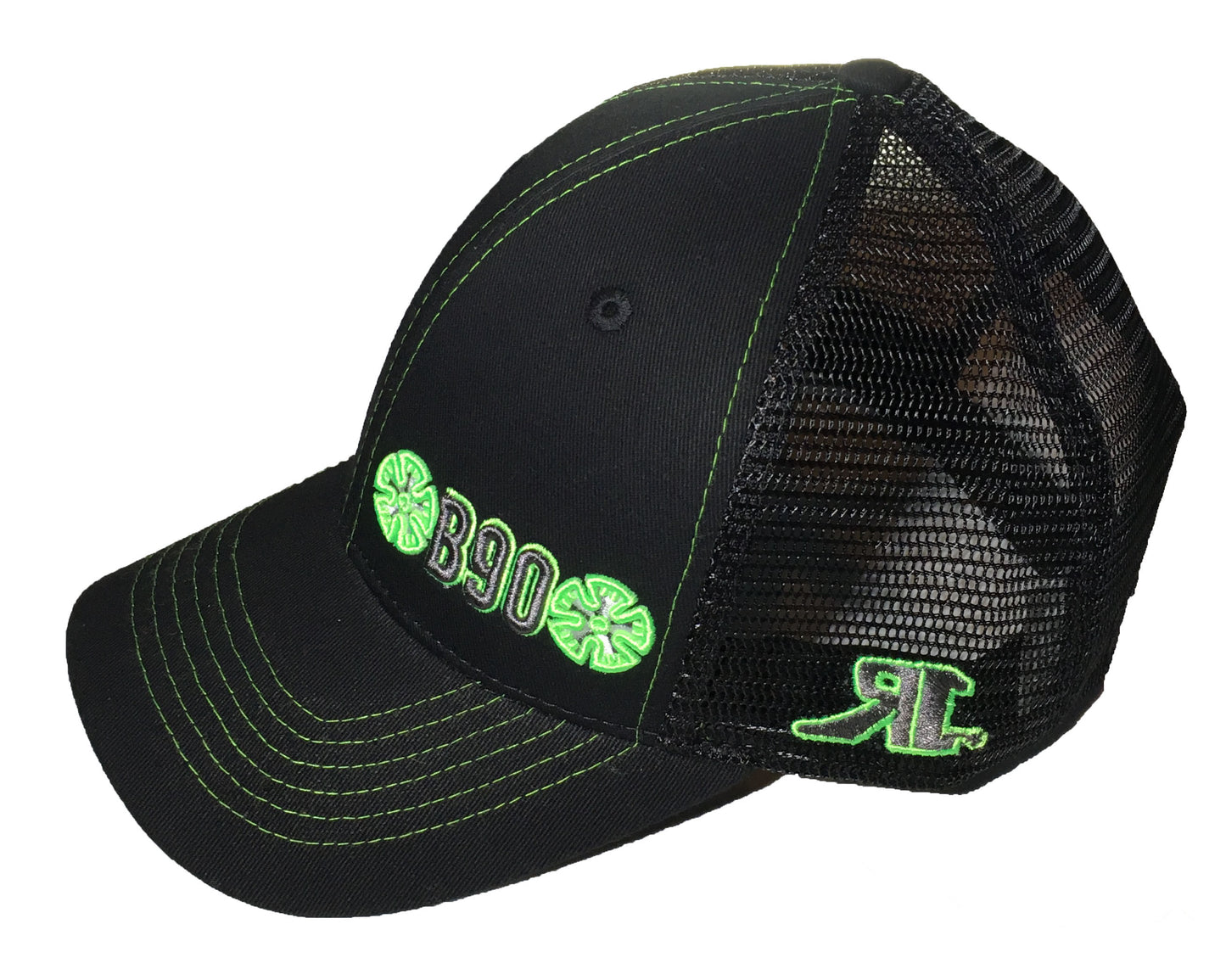 Black B90 Trucker Cap (H17-0001)