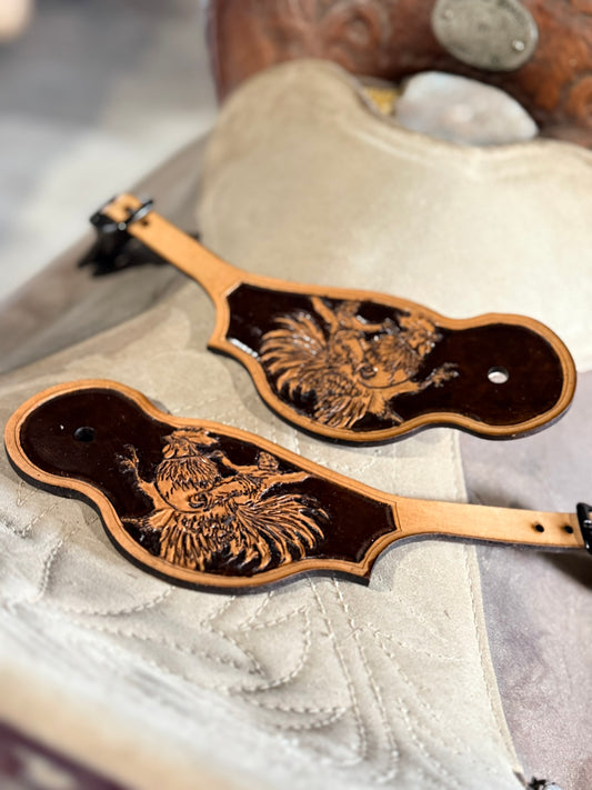 Kickin' Chicken Spur Straps
