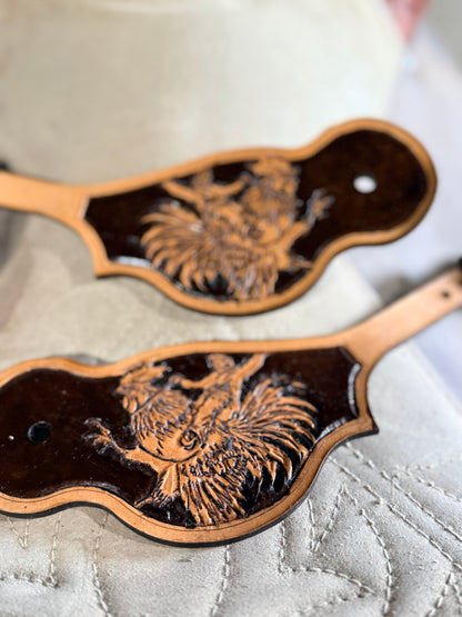 Kickin' Chicken Spur Straps