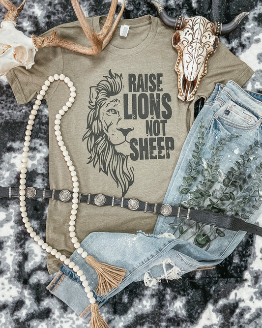Raise Lions NOT Sheep