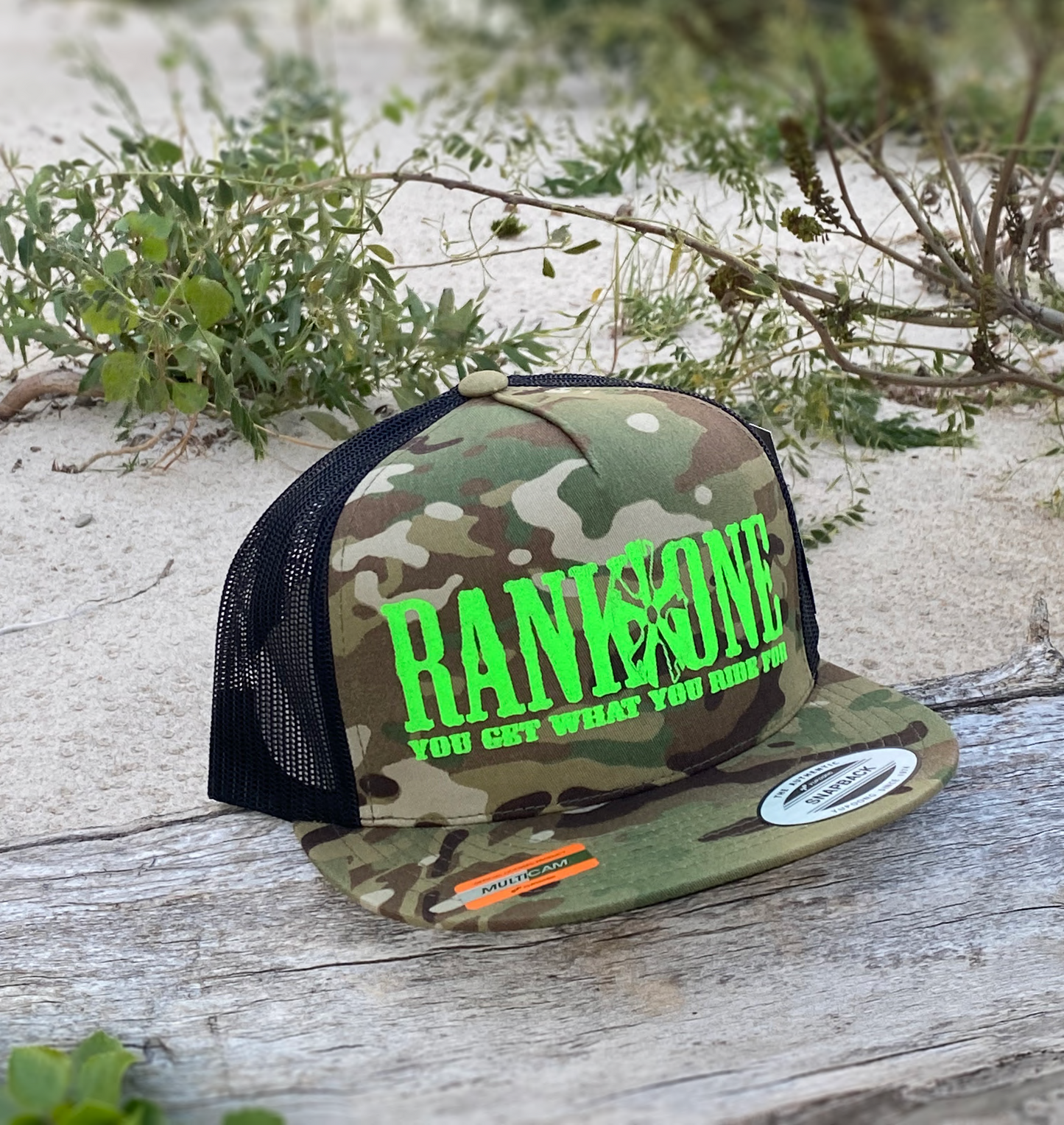You Get What Your Ride For Multi Cam Snap Back