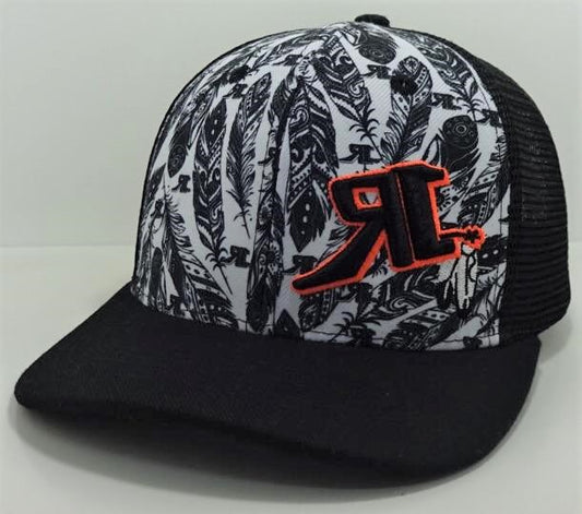 Orange Feather SnapBack (H11-0002SB)