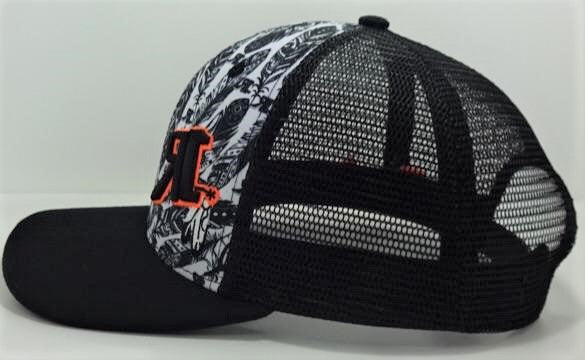 Orange Feather SnapBack (H11-0002SB)