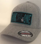 Heather Grey Flex Fit/ Fitted Cap (H19-0004)