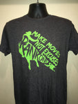 Make Moves Not Excuses heather graphite (S020-G)